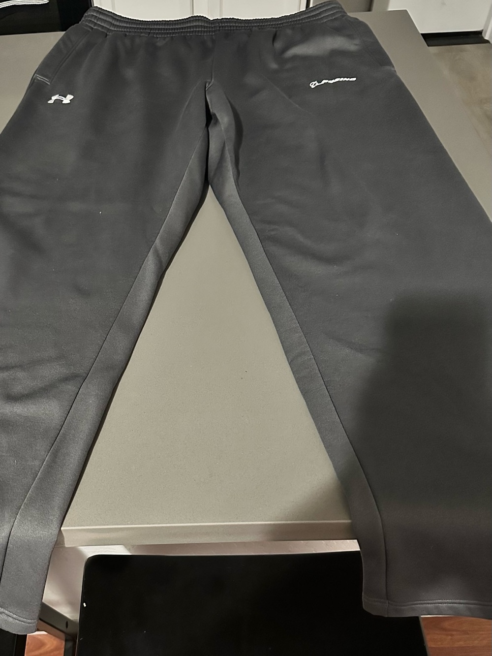 Under Armour Black Performance Joggers with Contrast Side Panels